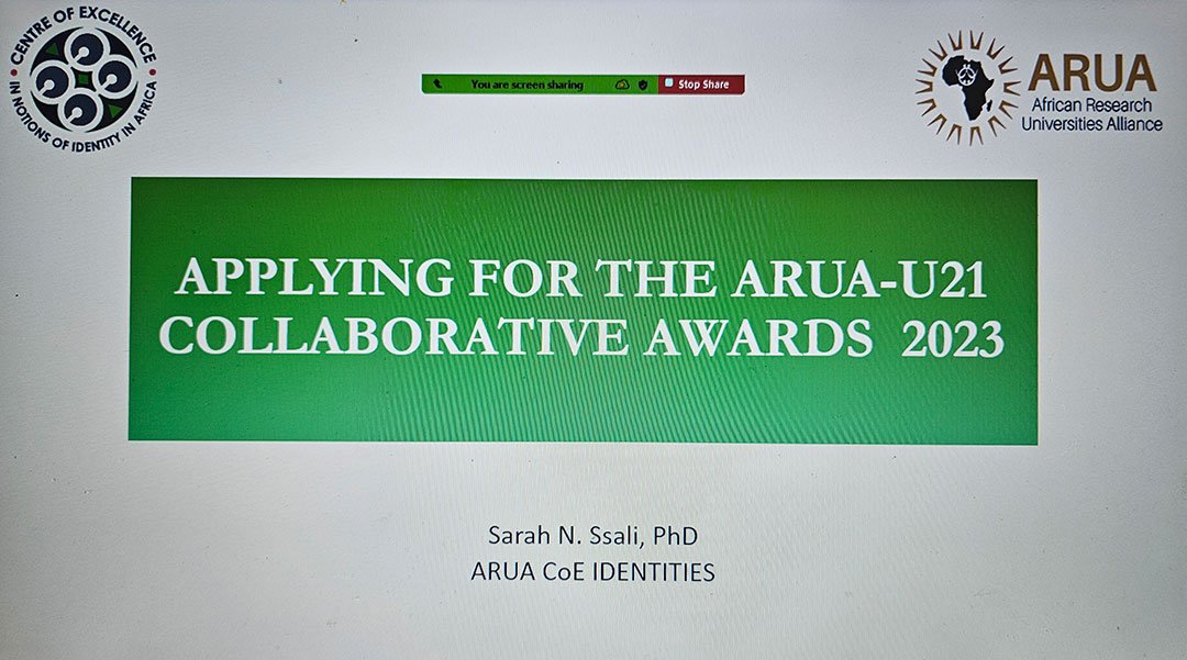 Information Session on the ARUA-U21 Funding Round 2023