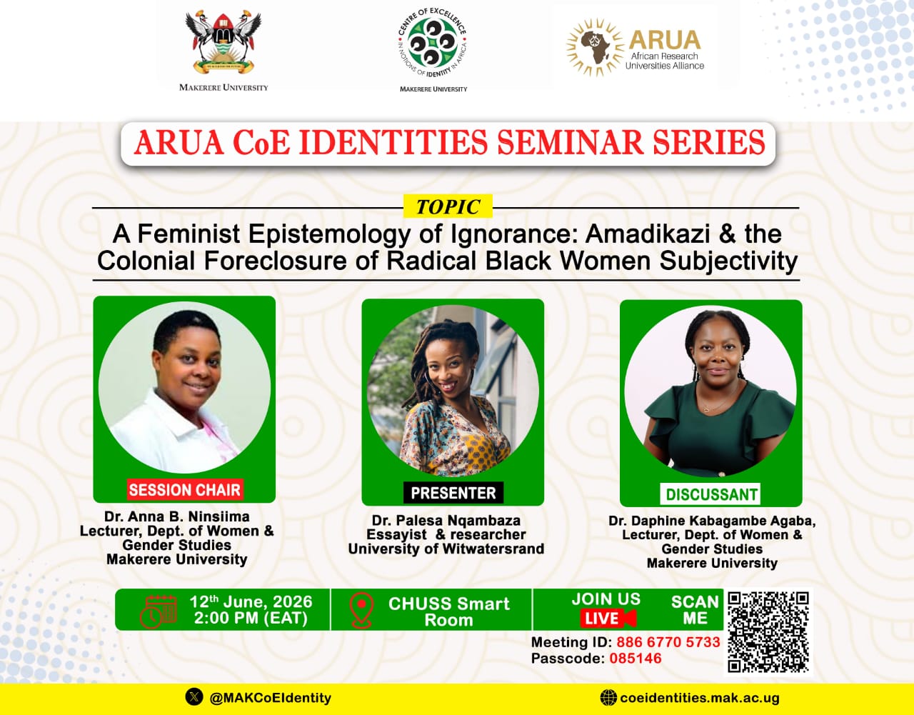 ARUA CoE Identities Seminar Series